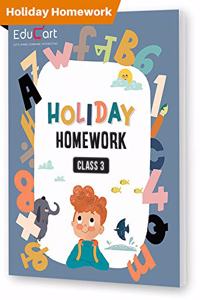 Educart Holiday Homework Workbook for Class 3