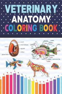 Veterinary Anatomy Coloring Book