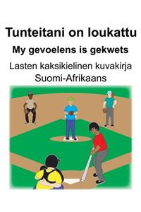Suomi-Afrikaans Tunteitani on loukattu/My gevoelens is gekwets Lasten kaksikielinen kuvakirja