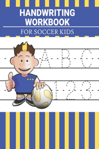 Handwriting Workbook For Soccer Kids