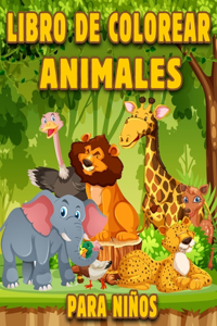 Animales libro de colorear para niños