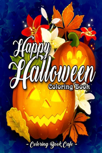 Happy Halloween Coloring Book