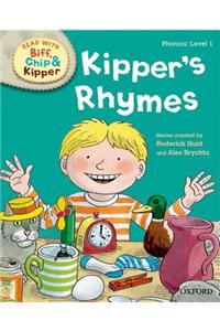 Oxford Reading Tree Read with Biff, Chip and Kipper: Level 1 Phonics: Kipper's Rhymes