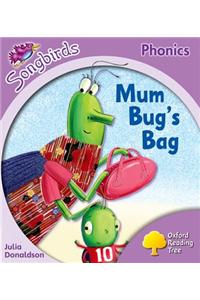 Oxford Reading Tree: Stage 1+: Songbirds: Mum Bug's Bag