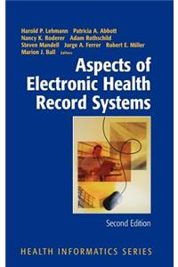 Aspects of Electronic Health Record Systems