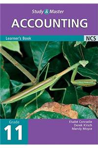 Study and Master Accounting Grade 11 Learner's Book