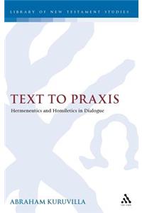 Text to Praxis