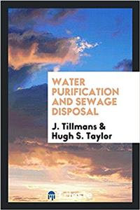 Water purification and sewage disposal