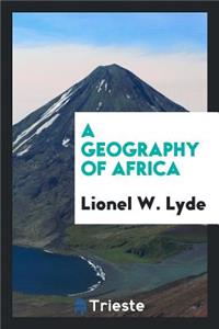 A Geography of Africa