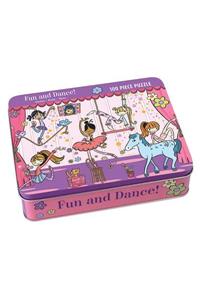 Fun and Dance! 100 Piece Puzzle Tin