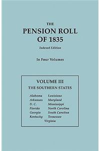 Pension Roll of 1835. in Four Volumes. Volume III