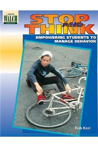 Stop and Think: Empowering Students to Manage Behavior