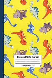 Draw and Write Journal: Primary Journal for Boys