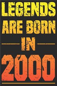 Legends Are Born In 2000