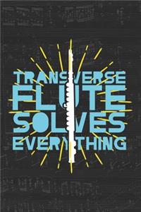 Transverse Flute Manuscript Notebook