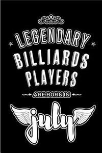 Legendary Billiards Players are born in July