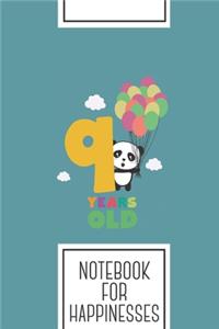 Notebook for Happinesses