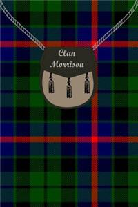 Clan Morrison Tartan Journal/Notebook