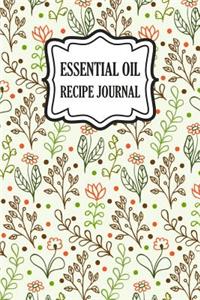Essential oil recipe journal