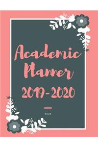 Academic Planner 2019-2020 8.5 x 11