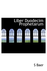Liber Duodecim Prophetarum