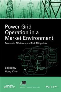 Power Grid Operation in a Market Environment - Economic Efficiency and Risk Mitigation