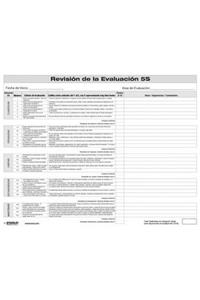 5S Evaluation Review Form (Spanish)
