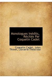 Monologues in Dits, R Cit?'s Par Coquelin Cadet