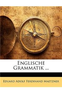 Englische Grammatik, Zweiter Theil