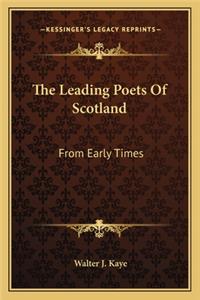 The Leading Poets Of Scotland