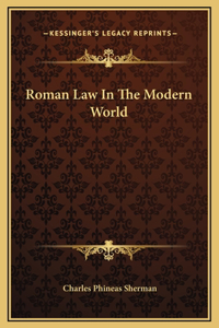 Roman Law In The Modern World