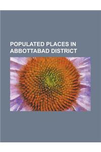 Populated Places in Abbottabad District