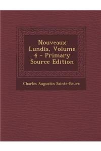 Nouveaux Lundis, Volume 4