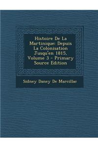 Histoire de La Martinique