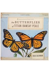 Butterflies of Titian Ramsay Peale 2016 Wall Calendar, The