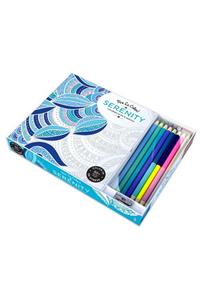 Vive Le Color! Serenity (Coloring Book and Pencils)