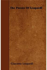 The Poems Of Leopardi
