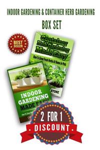 Indoor Gardening & Container Herb Gardening Box Set