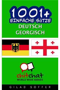 1001+ Einfache Satze Deutsch - Georgisch