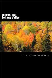 Journal Fall Foliage Valley