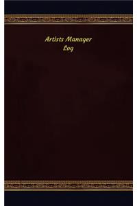 Artists Manager Log