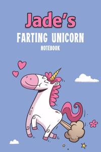Jade's Farting Unicorn Notebook
