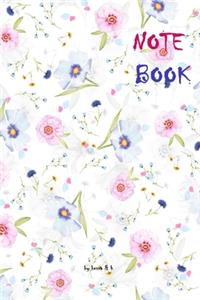 spectacular pink flowers Notebook for Girls