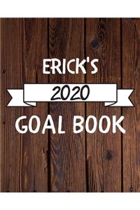 Erick's 2020 Goal Book