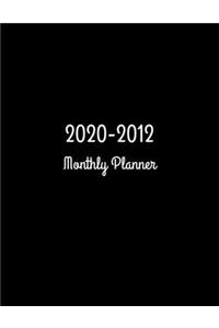 2020-2012 Monthly Planner