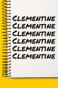 Name Clementine A beautiful personalized