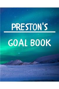 Preston's Goal Book