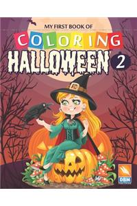 My first book of coloring - Halloween 2