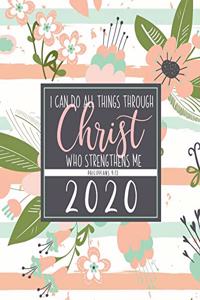 I Can Do All Things Through Christ Who Strengthens Me Philippians 4