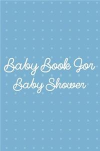 Baby Book For Baby Shower